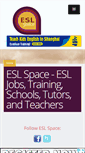 Mobile Screenshot of eslspace.com